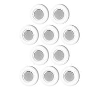 UTHCLO 10pcs Wall Mounted Remote Control Holder Universal Remote Control for Wall Self-adhesive White