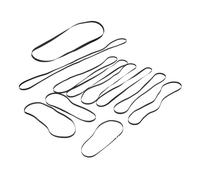 UTHCLO 11pcs Universal Rubber Record Player Belts for Vintage Phonograph Drive, Vinyl Turntable Drive Belts Replacement for Home Audio Spindle Motor Maintenance