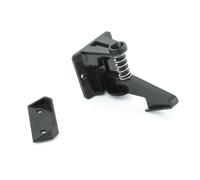 UTHCLO 12 Pairs Protective Drawer Locks Black Spring-Loaded Cabinet Safety Locks for Childproof Latches for Kitchen Bathroom Pantry