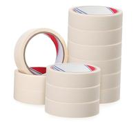 UTHCLO 12 Rolls Writable Masking Tape Painters Tape for Painting DIY Crafts with Clean Removal and Balanced Adhesive Strength for Art Office and Home Use