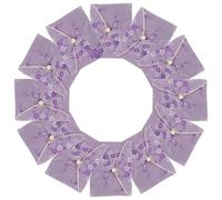 UTHCLO 12pcs Chinese Style Silk Satin Jewelry Bags Medium Size Necklace Earring Cloth Pouches for Wedding Party Favor Bags Random Color Random Color