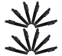 UTHCLO 12pcs Golf Ball Alignment Marking Tool with Precise Line Marker Pen, Compact and Portable Design in Black Abs and Iron for On-course Use by Adults and Office Staff