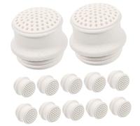 UTHCLO 12pcs Pottery Gas Lantern Nozzles Nylon Head Oil Lamp Burner Replacement Parts for Camping Kerosene Lamps Easy to Install Outdoor Lighting Accessories