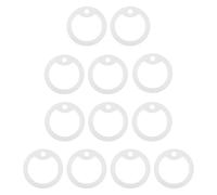 UTHCLO 12pcs Silicone Tag Shield Identification Tag Cover Noise Reducing Easy Maintenance Soft Robust Silicone Pet Material for Nighttime Walks Pet Collar