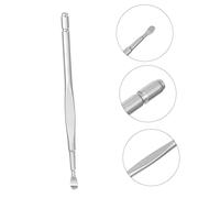 UTHCLO 12pcs Stainless Steel Ear Cleaner Spoon Set with Wide Head for Comfortable Ear Wax Removal and Itch Relief Portable Cleaning Tools for Family Use