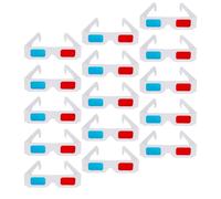 UTHCLO 150Pcs Red Blue Lens 3D Paper Glasses for and Adults, Disposable Cardboard 3D Glasses for Movies, Comics, Home Theater, Stem Science Projects