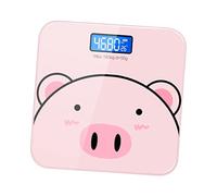 UTHCLO 1PC Cartoon Body Weight Scale USB Charging Digital Weighing Scale with High Sensitivity Sensor Capacity Innovative Design for Home Use Accurate Measurement Tool for Better Living