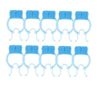 UTHCLO 1set Professional Nasal Clips Lung Breathing Training Stopper Clips Portable Nose Fixing Pincher for Breathing Aid for Travel and Daily Use 16pcs