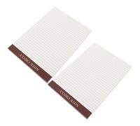 UTHCLO 2 Pack Tear Away Memo Pad with Lined Paper for Professionals, Structured Project Planning and Ink Bleed Prevention, for Study and List Making in Office or School