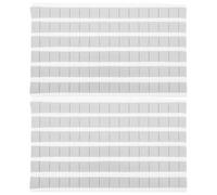 UTHCLO 2 Packs White Reusable Adhesive Putty 192 Pieces Removable Sticky Mounting Tack for Picture Hanging and Crafts, Easy Removable Wall Putty for Art Display and Posters