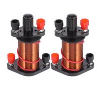 UTHCLO 2 Pcs Copper Induction Coils for Teaching Physics Electromagnetic Experiment, Primary and Secondary Solenoid Coils Educational Science Tool for School Lessons