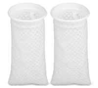 UTHCLO 2 Pcs Honeycomb Filter Socks for Saltwater Aquarium Filter Media Bag Easy to Install and Maintain Suitable for Fish Tanks and Sinks