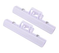 UTHCLO 2 Pcs Music Sheet Clips for Music Books and Scores Easy to Carry and Fixing Made of Abs Plastic and Spring Steels Simple Design with Fine Texture Choice