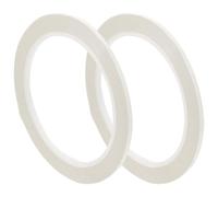 UTHCLO 2 Rolls Violin Fretboard Tape PVC Stickers for Beginners Apply Finger Position Markers Removable Note Decals for Violin and Cello Strings White Tape