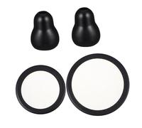 UTHCLO 2 Sets Stethoscope Ear Tips Replacement with Soft Comfortable for Clinic and Hospital Use Noise Isolating Vibration Reducing Cold Metal Protection Bundle