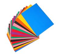 UTHCLO 20 Pcs Colorful Corrugated Paper for Hand Craft DIY Cut Craft Material for Kindergarten School and Workshop Projects