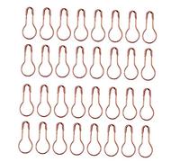 UTHCLO 2000pcs Iron Gourd Safety Pins for Clothing Tags DIY Sewing Craft Projects Rose Gold Coated Durable Iron Brooch Pins for Blankets Skirts Cardigans Quilters Quick and Safe