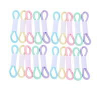 UTHCLO 200pcs Chick Leg Bands Chicken Foot Tags Elastic Poultry Tag Ring for Quails Ducks