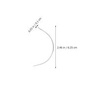 UTHCLO 200pcs Curved Hand Sewing Needles C Type Big Eye Blunt Needles Set, 2-3.5 Sizes for Weaving, Embroidery and Crochet Projects in UK