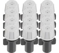 UTHCLO 20pcs Adjustable Plastic Misting Nozzle Sprinkler Head for Greenhouse Irrigation and Garden Cooling System, Micro Atomizing Sprayer Accessories for Outdoor Plant Watering