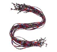 UTHCLO 20pcs Colorful Ethnic Pattern Slip Sunglasses Strap for Women Adjustable Lightweight Eyewear Retainer Cord Glasses Holder for Use