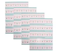 UTHCLO 20pcs Dry Erase Number Line Cards from 100 to 100, Reusable Math Learning Tool for Addition and Subtraction Practice, Paper Material, for Math Practice at Home or Group Activities