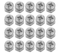 UTHCLO 20pcs Frying Pan Grip Fixing Bolts Stainless Steel Replacement Screws for Stock Pot Handle Corrosion Resistant Tight Integration Kitchen Handle Maintenance