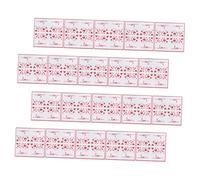 UTHCLO 20pcs Love Printed Paper Napkins for Valentines Day Weddings and Celebrations High Absorbency Disposable Guest Towels for Parties and Special Events