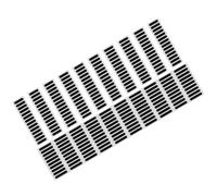 UTHCLO 20Pcs Mobile Phone Speaker Nets Self-adhesive Dustproof Stickers for Smartphones Black Long and Short Mesh Covers Prevent Dust Without Affecting Sound Quality Practical Phone