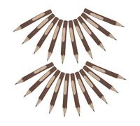 UTHCLO 20pcs Natural Wood Tree Branch Pencils 13cm Bark Lead Pencils Bulk Set for School Writing Party Supplies for Boys