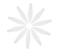 UTHCLO 20pcs Oval Foam Flower Modeling Blocks for DIY Sugar Flower Crafting Clay Forming Holders Lightweight Fondant Support Tools for Floral Arrangement and Decorative Art