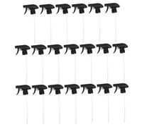 UTHCLO 20pcs Plastic Trigger Sprayer Nozzles for Bottles Heavy-Duty Replacement Spray Bottle Accessories for Home Garden Bathroom Cleaning Lightweight and Portable Design