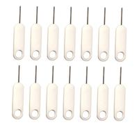 UTHCLO 20Pcs Sim Card Ejector Pins for Smartphones Lightweight Metal Tray Removal Tools Compatible with Mobile Phone Sim Slot Reset Pins Easy to Carry