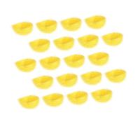 UTHCLO 20Pcs Simulation Bird Nests with Eggs Lightweight and Thread Material Realistic Fake Nests for Cold Dish Presentation and Garden Balcony Decorations for Easter and DIY Craft