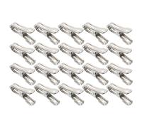 UTHCLO 20pcs Stainless Steel Plant Cover Clips for Greenhouses with Strong Grip and Durability, for Securing Sunshade Nets and Garden Fleece Covers