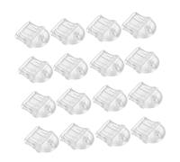 UTHCLO 20pcs Transparent Type-c Dust Plug Charging Port Protectors PVC Plastic Phone Grime Stoppers Compact Fit Anti-dust Covers for Mobile Device Port Stability