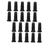 UTHCLO 20pcs Wheel Rubber Sleeves Wheel Chock for Chair Feet Tpr Protectors Chair Leg Caps Furniture Floor Protectors Caster Socket Sleeves