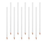 UTHCLO 20pcs White Tailor Sewing Pencils for Fabric Marking High Visibility Craft Chalks for Quilting Dressmaking DIY Projects Multipurpose Markers for Tailors and Crafters