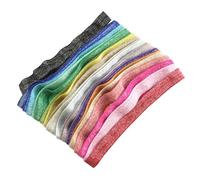 UTHCLO 21pcs Elastic Hair Band Nylon Seamless Boy Girl DIY Headband for Hair Styling and Craft Projects Random Color