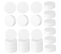 UTHCLO 24 Pcs Craft Foam Circles Lightweight Cylinder Foam Discs for DIY Cake Decorations Floral Arrangements and Modeling Projects