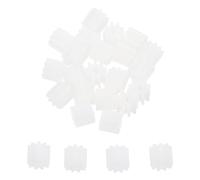 UTHCLO 25Pcs Small 5Mm Plastic Gears Set for Model Building, Mechanical Assembly Miniature Gears for Science Learning and DIY Machine Parts