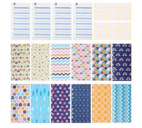 UTHCLO 26pcs Cash Envelopes Budget Envelopes System 6 Holes Portable Paper Organizer with Budget Sheets and Label Stickers for Personal Finance Management