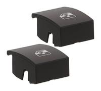 UTHCLO 2pcs 2pcs Car Door Window Button Cover Replacement Protective Power Window Switch Caps Automatic Glass Lift Button Guards Easy Install Interior Control Panel Upgrade