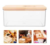 UTHCLO 2pcs Acrylic Hamster Bath Box 15.5x10x7cm Reusable Small Animal Sand Bath Suitable for Chinchillas and Hamsters Daily Bathroom Habitat Accessory