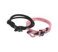 UTHCLO 2pcs Adjustable Sea Turtle Couple Bracelets for Women and Men, Lightweight Alloy and Rope Material with Stretchy Design to Reduce Wrist Burden, for Office Tasks and Vacation