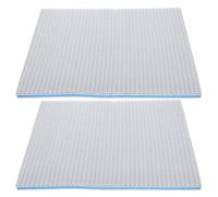 UTHCLO 2pcs Aquarium Filter Pad High Density Replacement Sponge Pad for Fish Tank Filtration Washable Thick Filter Mat