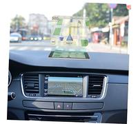 UTHCLO 2pcs Car Display Reflective Film Protective Screen Windshield Accessory Static Cling Glare Film for Clear Navigation Reflection