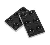 UTHCLO 2pcs Ceramic Spot Plates Scientific Experiment Porcelain Reaction Plates for Chemical Analysis Laboratory Use Easy to Clean