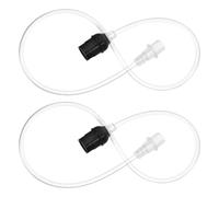 UTHCLO 2pcs Cupping Hand Pump Tube: 65cm Clear Vacuum Extension Tubes -Secure Connection for Cupping Devices - Flexible for Home Massage & Salon Use