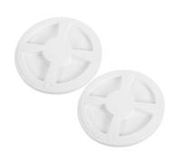 UTHCLO 2pcs Decorative Tissue Holder Knob Plastic Replacement for Toilet Paper Dispenser Box Tool Installation Premium Plastic Stylish Upgrade for Hand Towel and Paper Storage